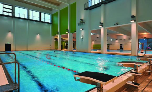Hallenbad Passivbauweise